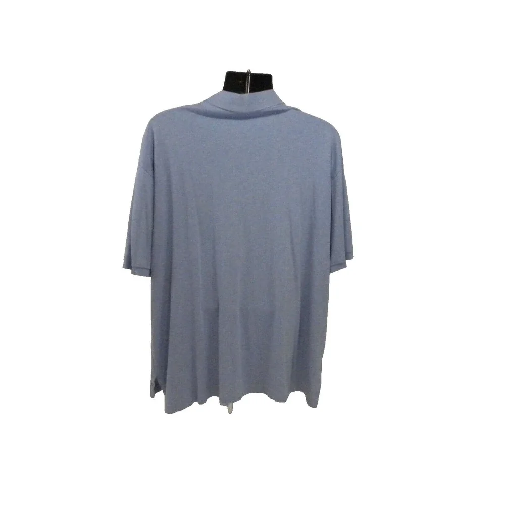 Polo Ralph Lauren Polo‎ Shirt Mens 2XLT Blue Pima Soft Touch Golf Short Sleeve